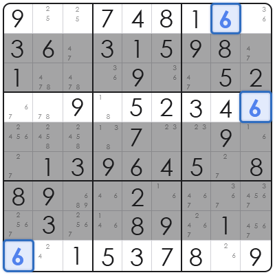 sudoku techniques swordfish